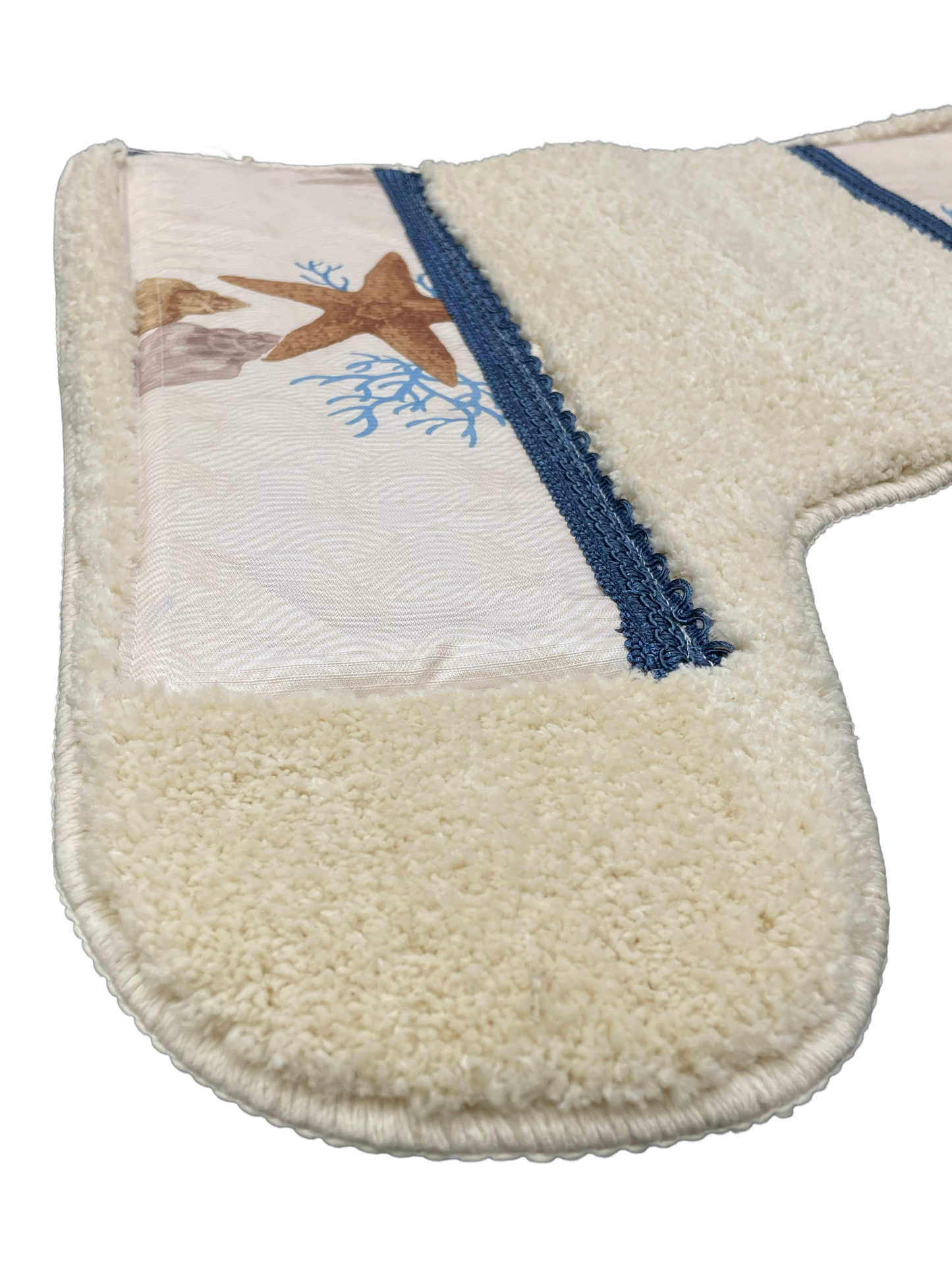 Spa Shell Bathroom Rug Set – Coastal Serenity Bath Mats