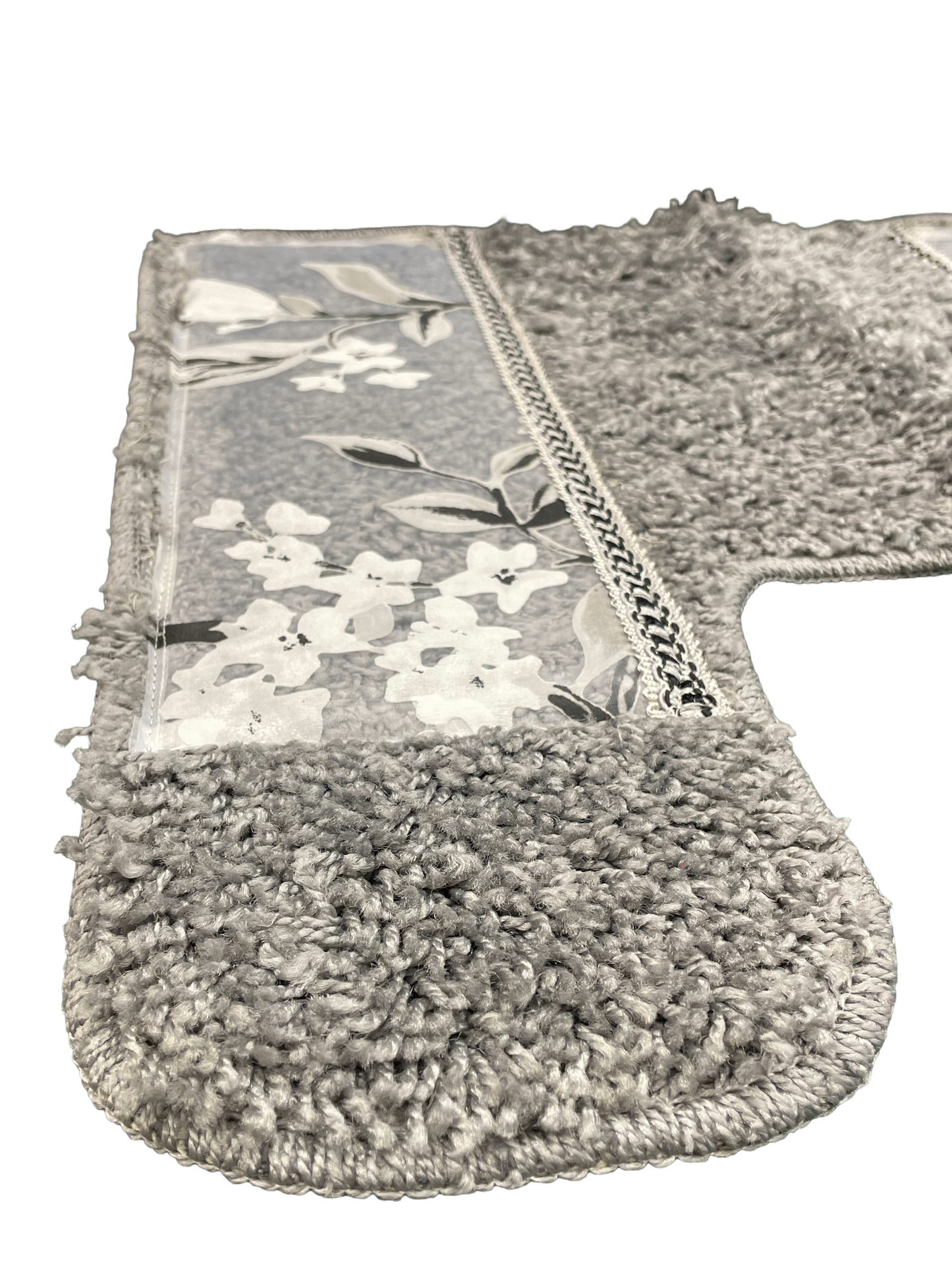 Melrose Bathroom Rug Set – Romantic Floral Bath Mats