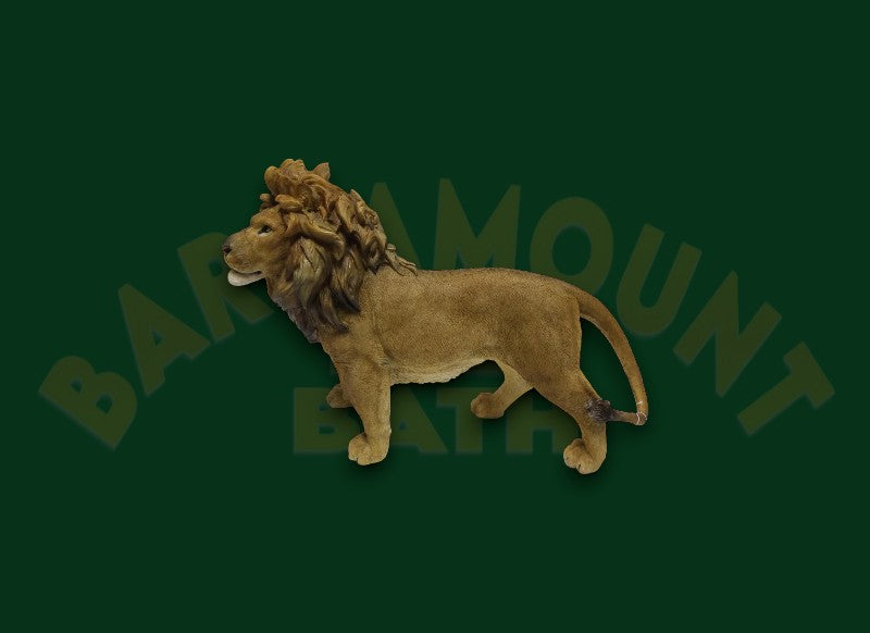 Majestic Lion Figurine - 13" Polyresin Decorative Statue