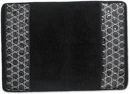 Sinatra Bathroom Rug Set – Glamorous Crystal-Embellished Bath Mats