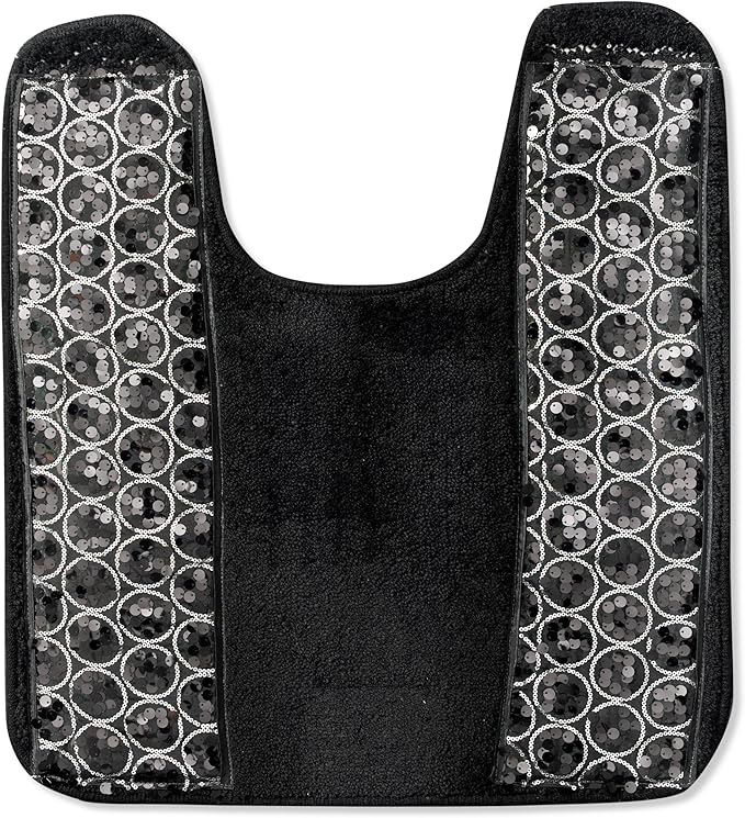 Sinatra Bathroom Rug Set – Glamorous Crystal-Embellished Bath Mats