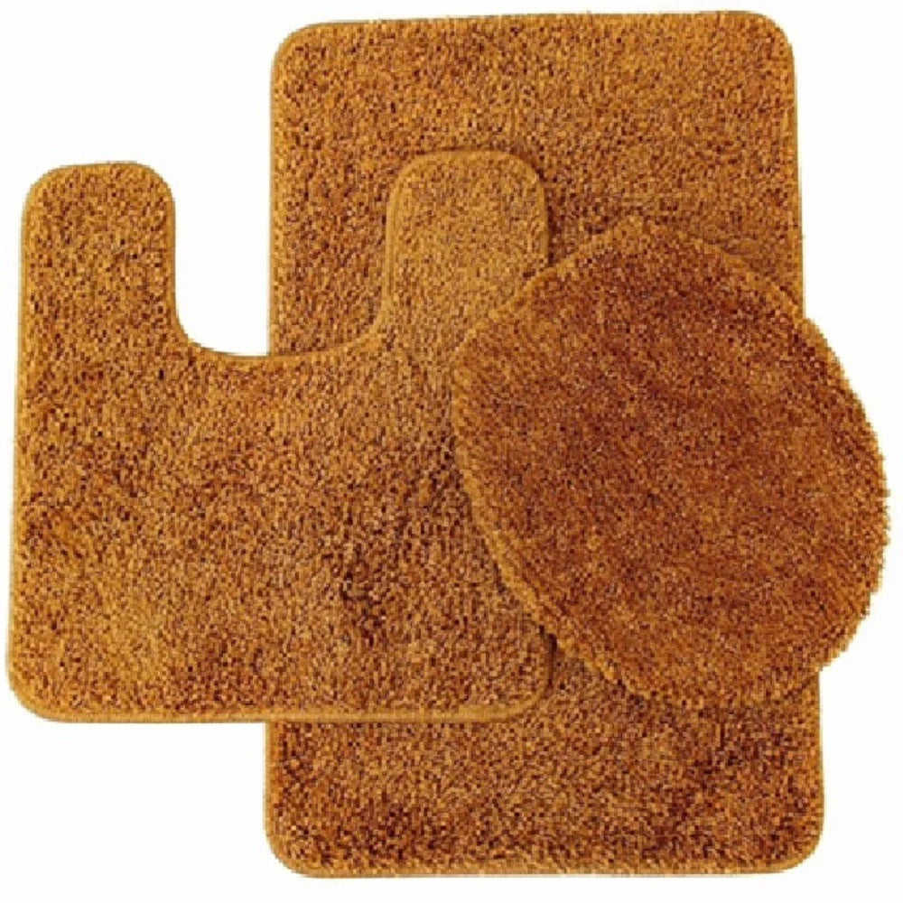 Elite 3-Piece Bath Rug Set – Ultra-Plush Shaggy Bath Mats