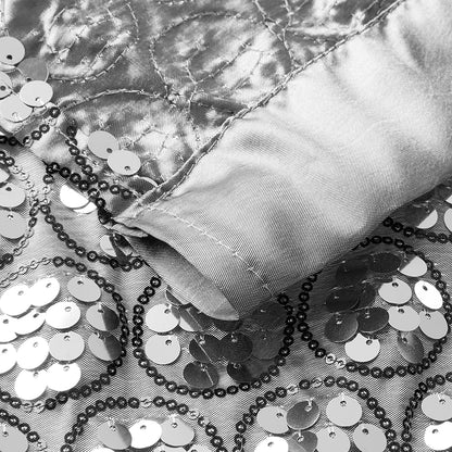 Sinatra Window Curtain – Glamorous Crystal-Embellished Bathroom Window Treatment