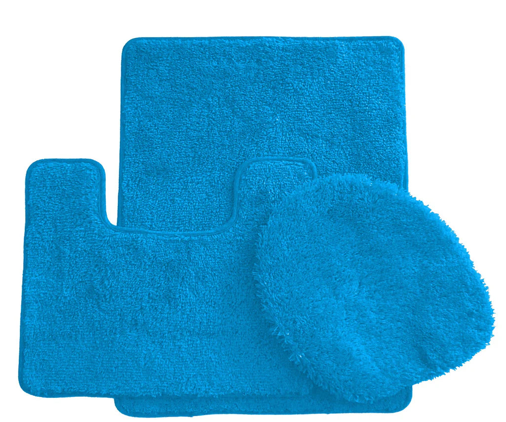Luxury 3-Piece Bath Rug Set – Premium Plush Bath Mats