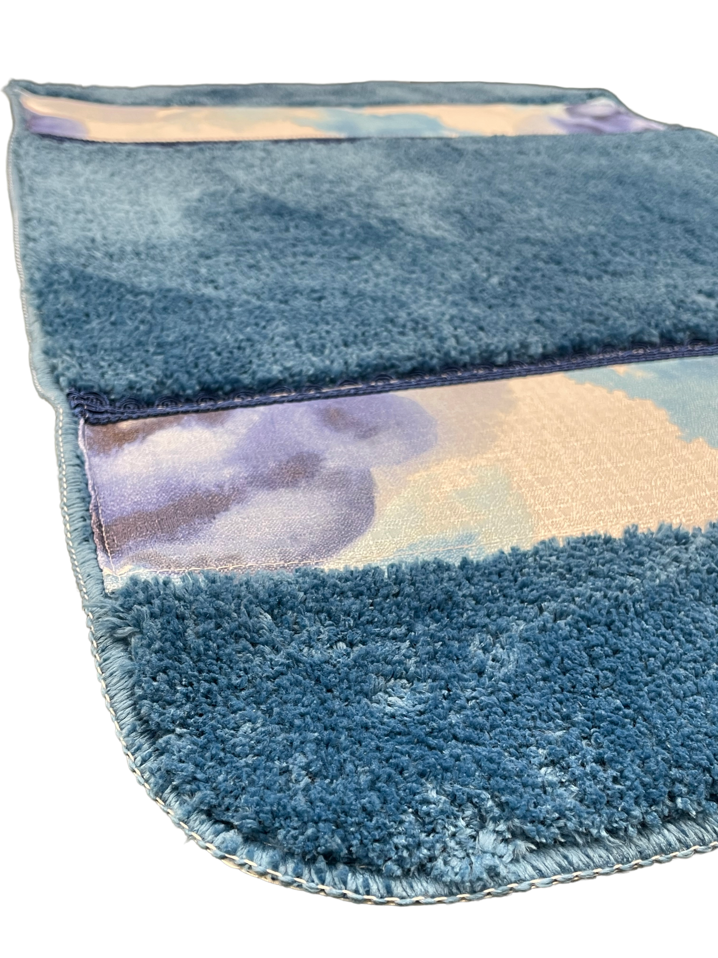 Judy Bathroom Rug Set – Artistic Watercolor Floral Bath Mats