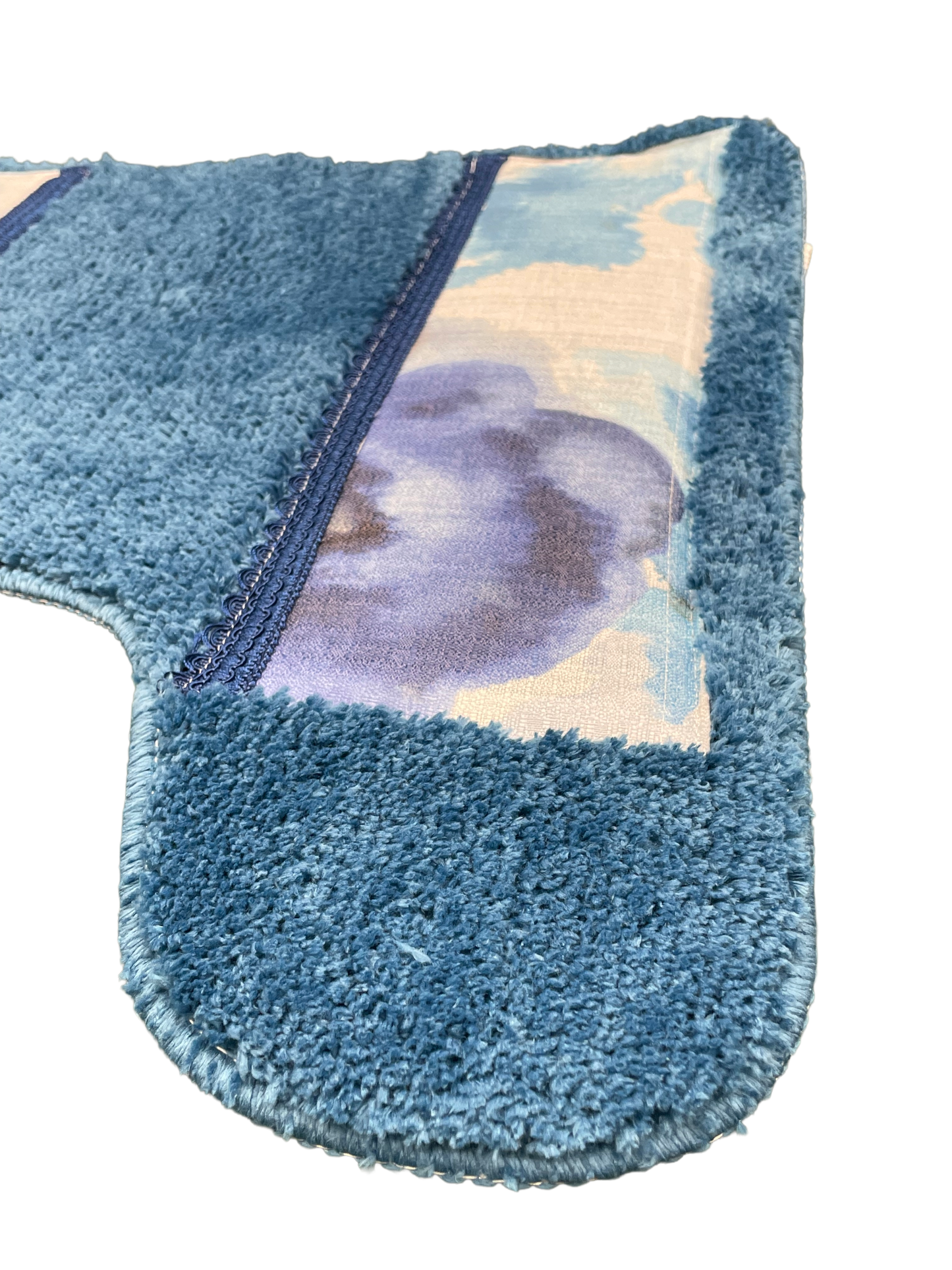 Judy Bathroom Rug Set – Artistic Watercolor Floral Bath Mats