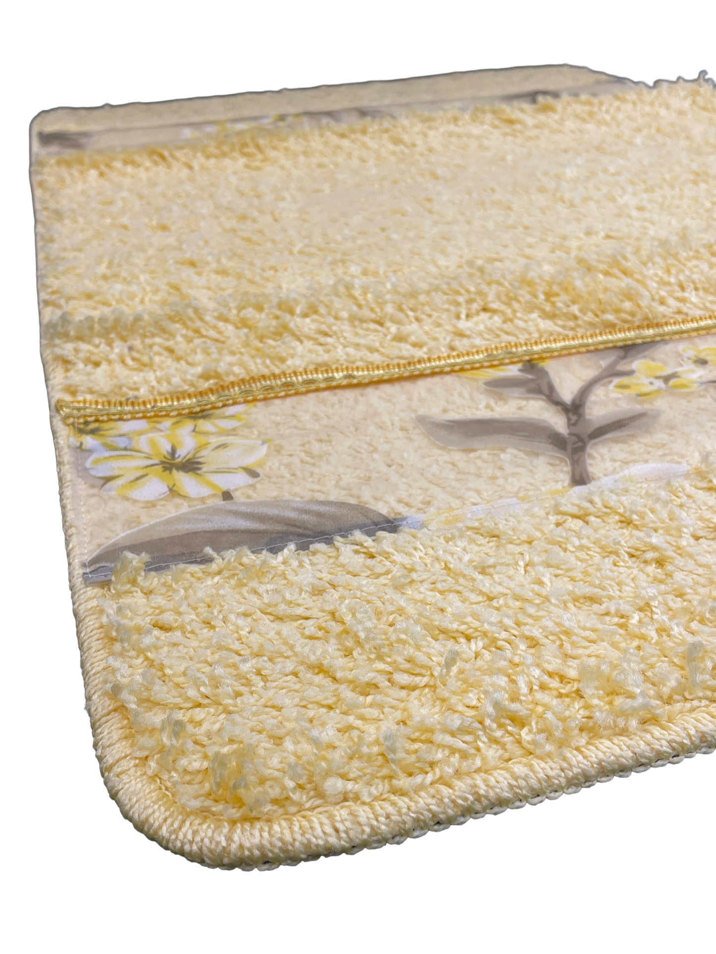 Melrose Bathroom Rug Set – Romantic Floral Bath Mats