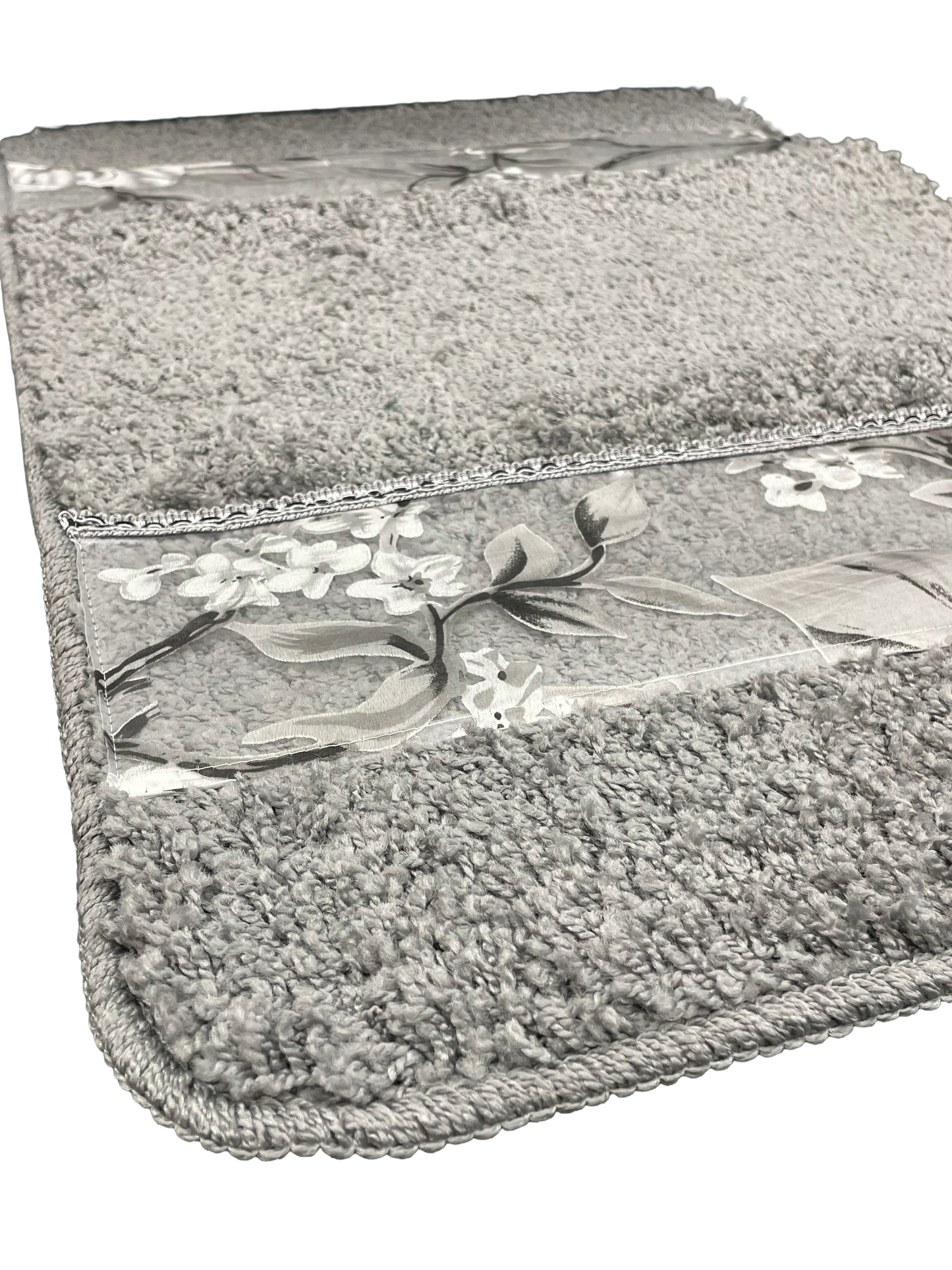 Melrose Bathroom Rug Set – Romantic Floral Bath Mats