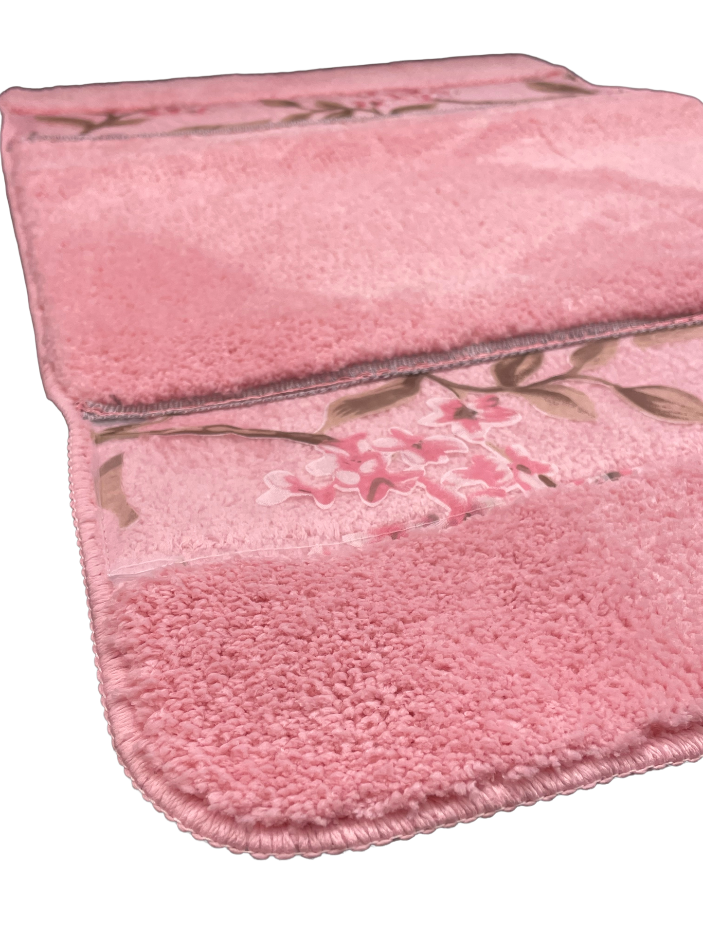 Melrose Bathroom Rug Set – Romantic Floral Bath Mats