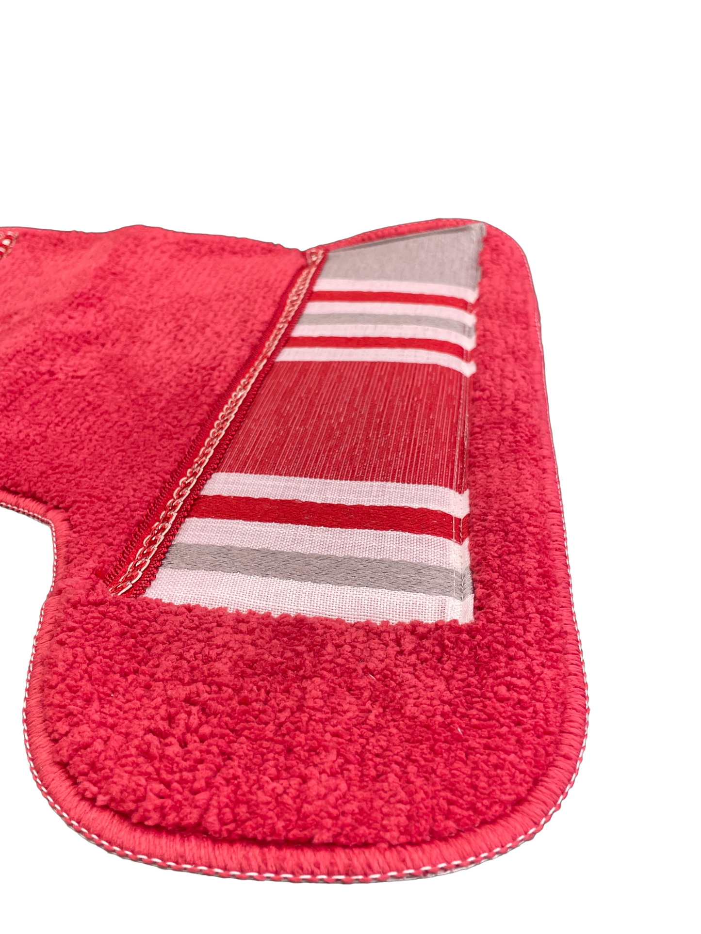 Ivanna Bathroom Rug Set – Bold Striped Bath Mats