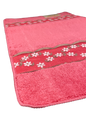 Maya Bathroom Rug Set – Delicate Floral Embellished Bath Mats