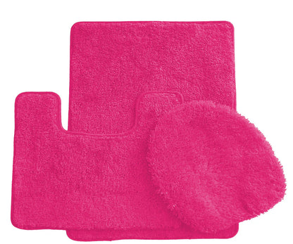 Luxury 3-Piece Bath Rug Set – Premium Plush Bath Mats