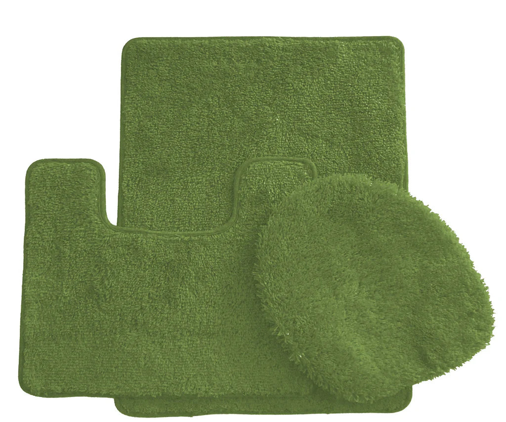 Luxury 3-Piece Bath Rug Set – Premium Plush Bath Mats