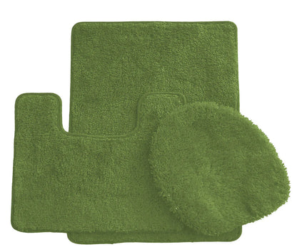 Luxury 3-Piece Bath Rug Set – Premium Plush Bath Mats