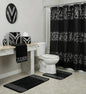 Sinatra Bathroom Rug Set – Glamorous Crystal-Embellished Bath Mats