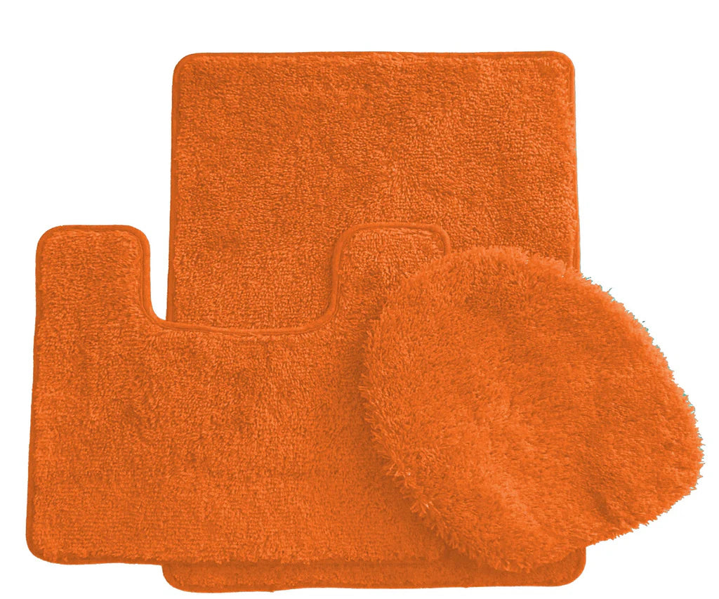 Luxury 3-Piece Bath Rug Set – Premium Plush Bath Mats