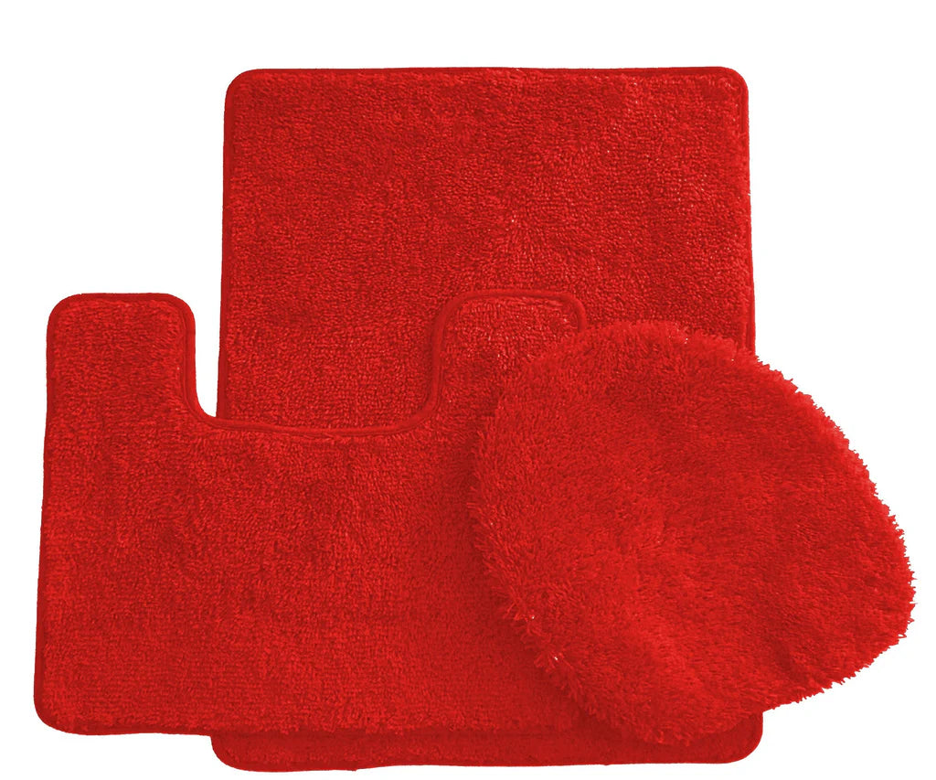 Luxury 3-Piece Bath Rug Set – Premium Plush Bath Mats