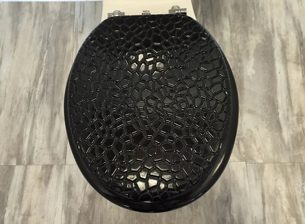 Round Toilet Seat Stone – Luxurious Resin Stone Bathroom Upgrade