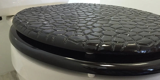 Round Toilet Seat Stone – Luxurious Resin Stone Bathroom Upgrade