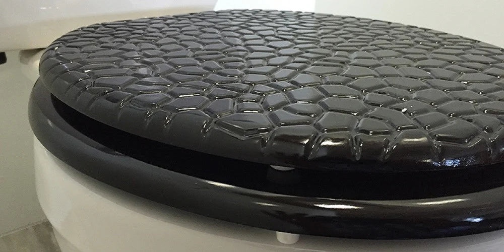 Round Toilet Seat Stone – Luxurious Resin Stone Bathroom Upgrade