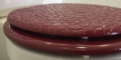 Round Toilet Seat Stone – Luxurious Resin Stone Bathroom Upgrade