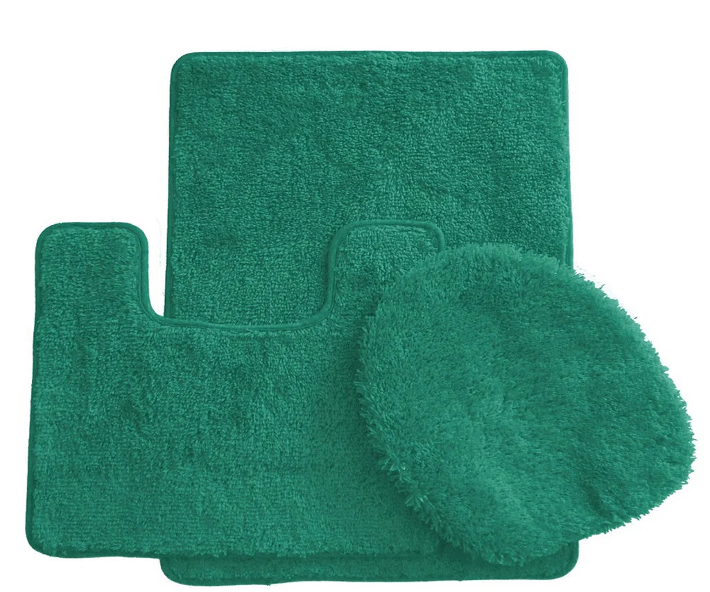 Luxury 3-Piece Bath Rug Set – Premium Plush Bath Mats